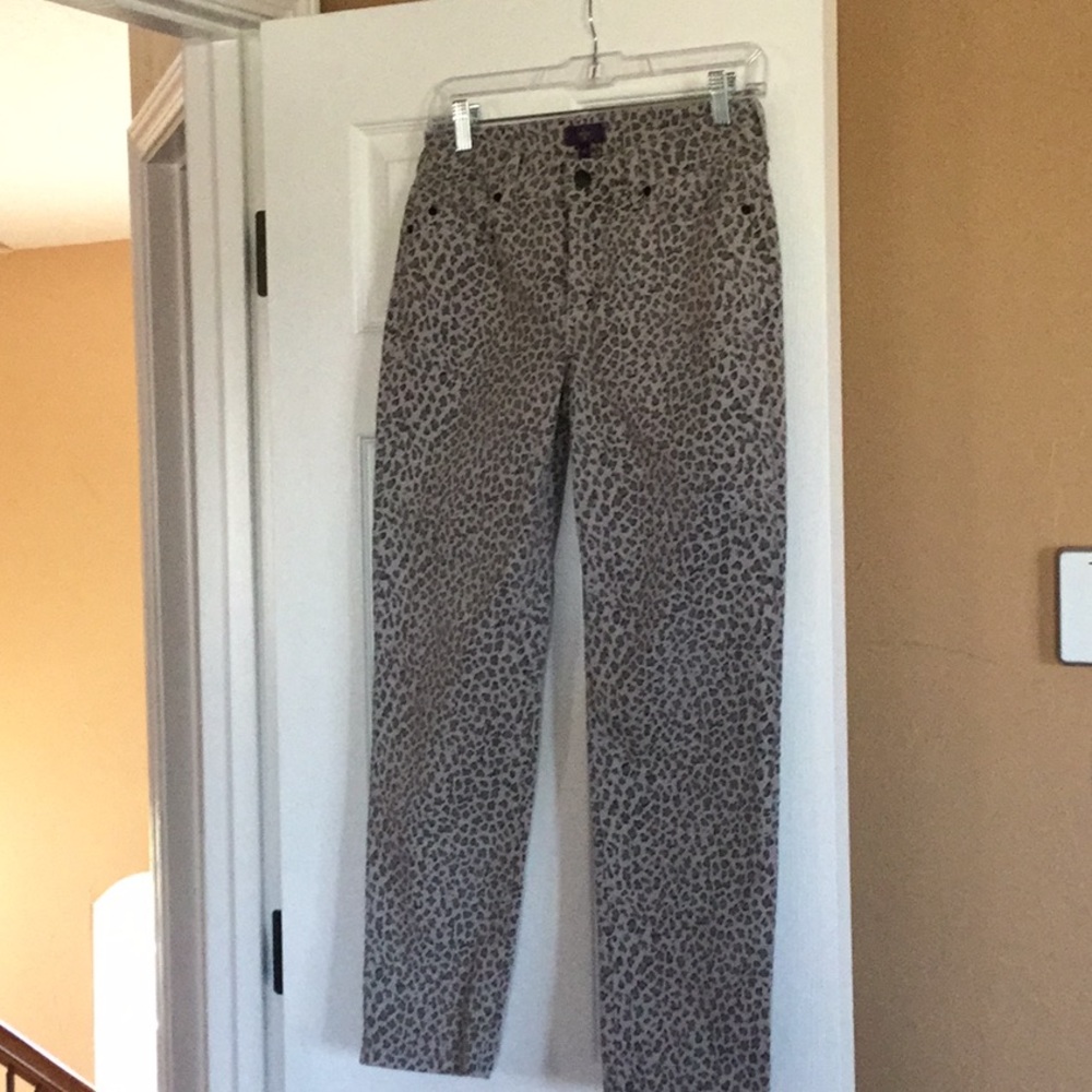 NYDJ Animal Print Skinny Jeans